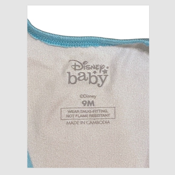 Mickey sleeper Minnie Mouse Disney Baby 2 Pack Unisex Full Zipper 9 Months - Picture 4 of 5